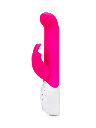 Rabbit Essentials Come Hither Vibrator with Throbbing Shaft